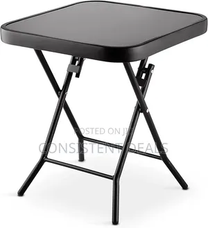 Crystals Outdoor Dining Table, Metal Bistro Patio Garden Table