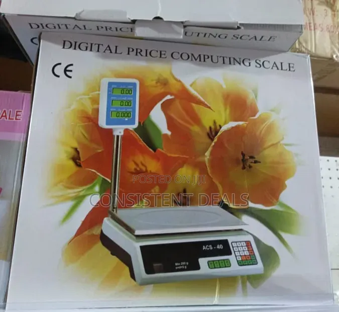 40kg Capacity Digital Price Computing Scale