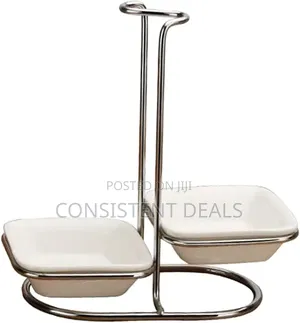 Ceramic Kitchen Spoon Rest Holder Stainless Steel Rack