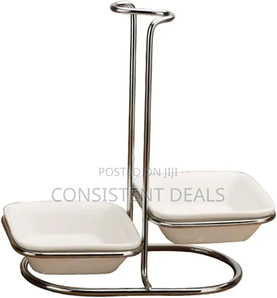 Ceramic Kitchen Spoon Rest Holder Stainless Steel Rack