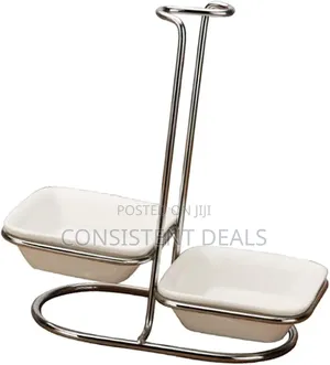 Ceramic Kitchen Spoon Rest Holder Stainless Steel Rack