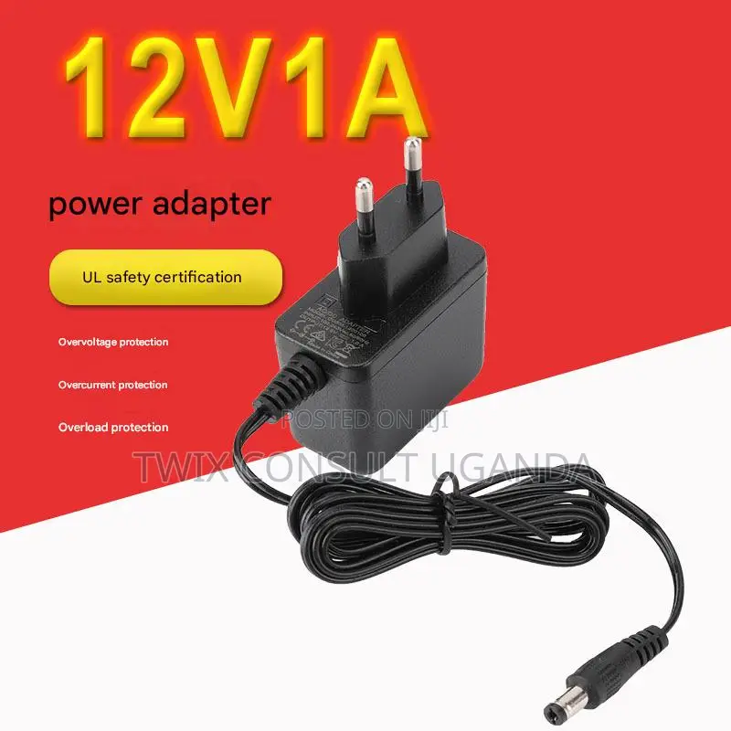12v 1a Eu Plug Power Adapter