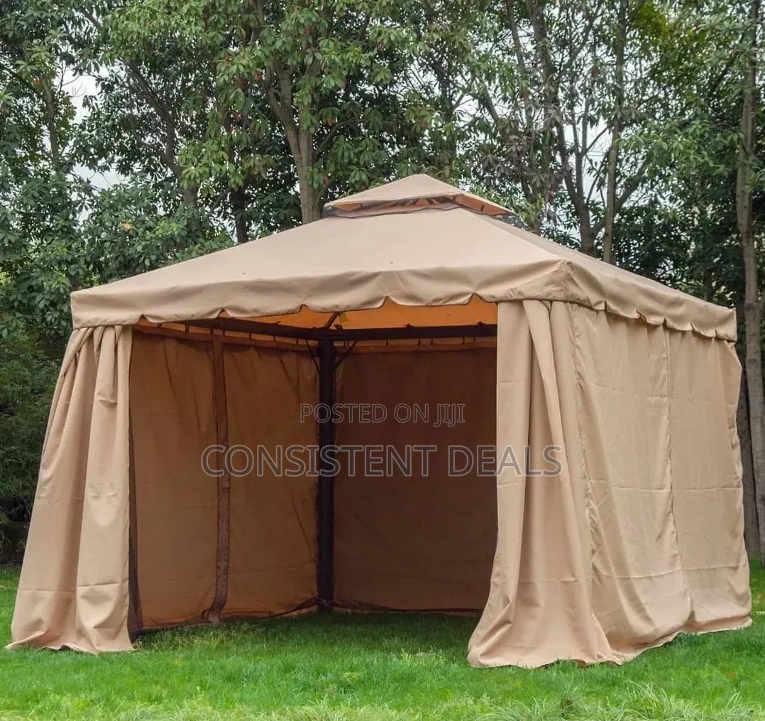 Outdoor Pop Up Gazebo Canopy With Netting