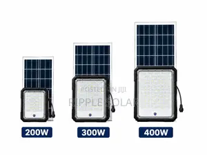 200w 300w 400w Solar Flood Lights Waterproof Outdoor Security Lamps