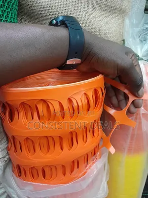 1x30m Orange Plastic Mesh Barrier Net ” Fencing Net