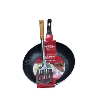2 Pieces Flying and Wooden Handle Egg Spoon