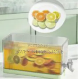 Slim Beverage Dispenser With Easy-tap Spigot