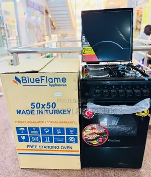 Blueflame 50 by 50 2 by 2 Cooker With Electric Oven