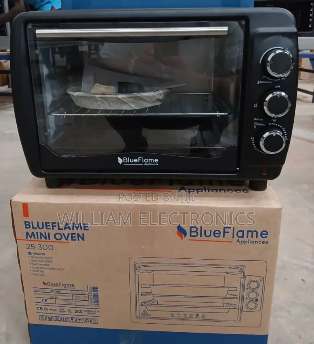 25litres Blueflame Mini Oven Without Hot Plates/Blueflame Mini Oven