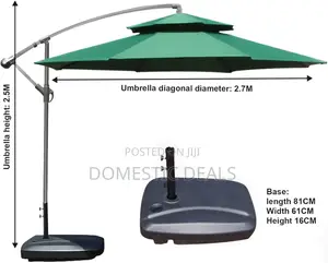 Garden Parasol,Offset Outdoor Cantilever Umbrella