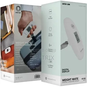 Green Lion Digital Luggage Scale 40kg Capacity With Digital Display