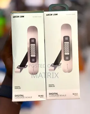 Green Lion Digital Luggage Scale With LCD Display 50kg
