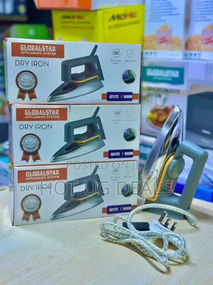 Globalstar Electric Dry Iron - Silver