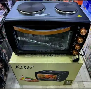 Pixel 45l Convectional Electric Mini Oven With 2hot Plates