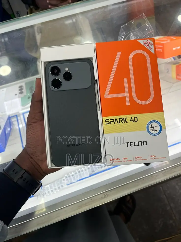Tecno Spark 40 256 GB Black