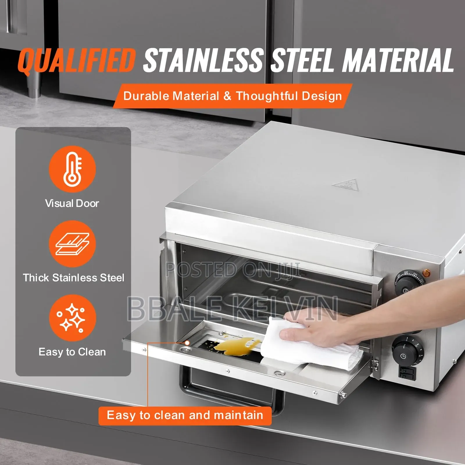 Commercial Electric Pizza Oven Single Deck