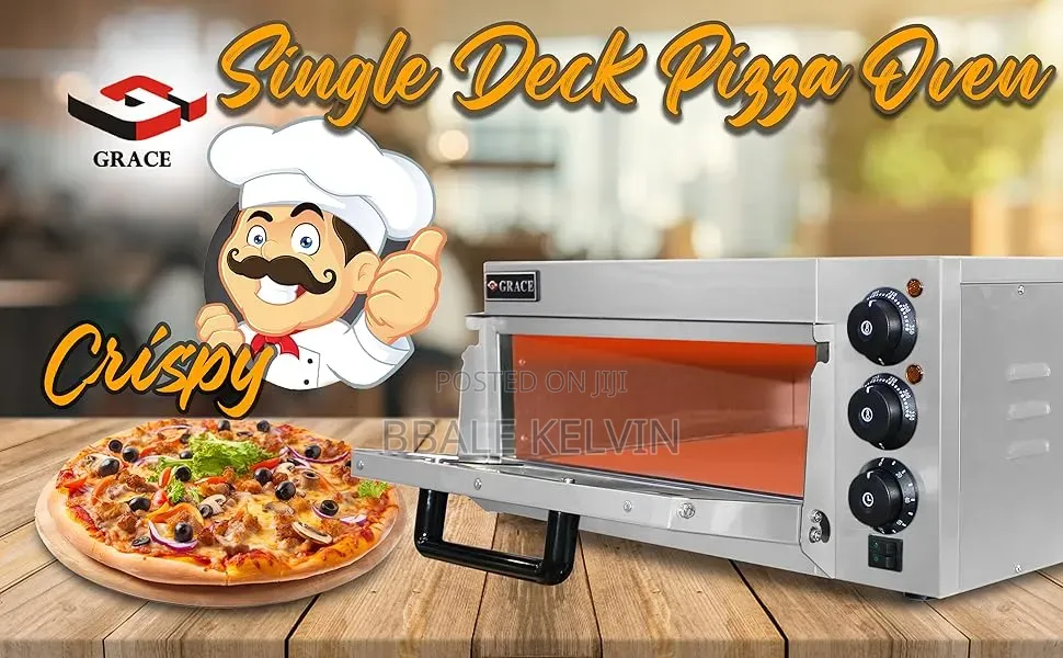 Commercial Electric Pizza Oven Single Deck