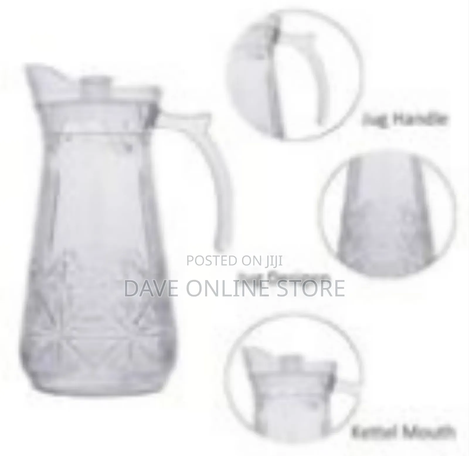 Glass Jugglass Jug