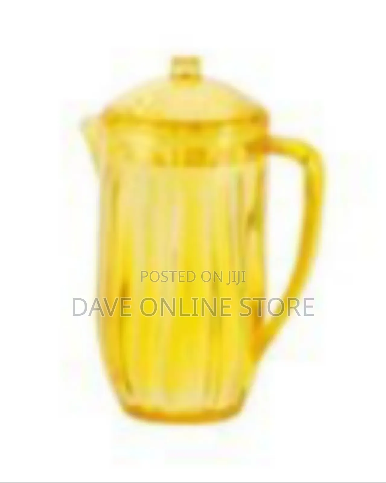 Stylish Acrylic Water Jug / Pitcher With Lid (2.5 Litres)