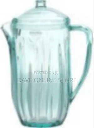Stylish Acrylic Water Jug / Pitcher With Lid (2.5 Litres)