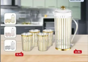 Sophisticated Glass Pitcher