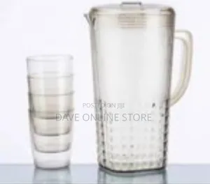 Textured Beverage Pitcher