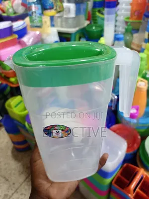 Clear Plastic Beverage Jug