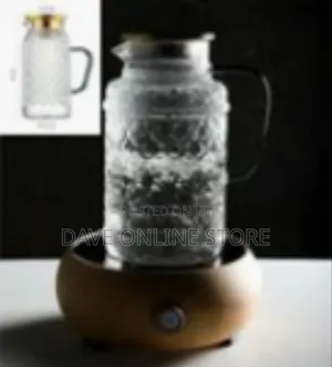 Yiliwi Elegant Glass Beverage Set: Pitcher