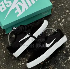 Black Version of Nike Sb Suede Sneakers