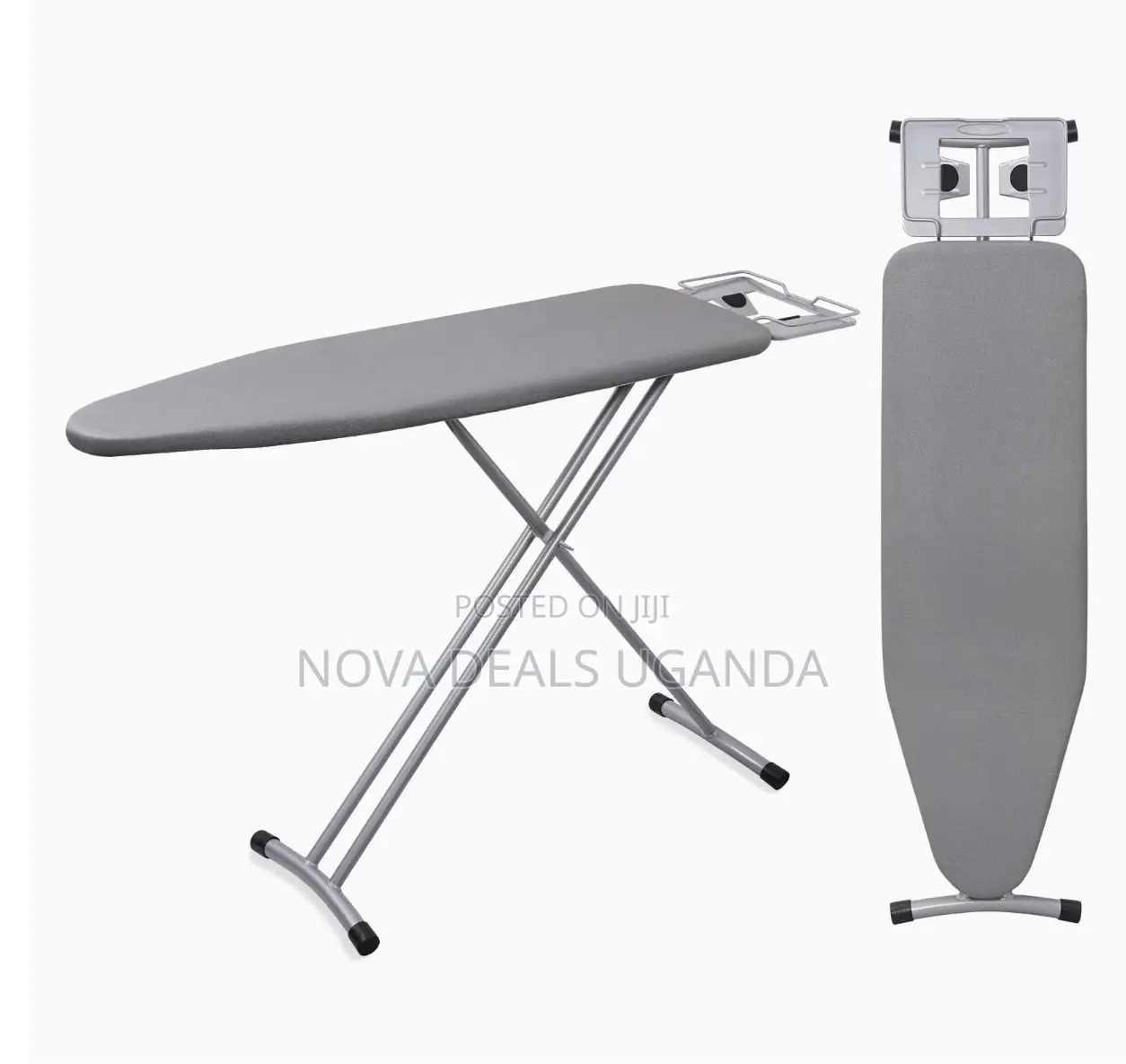 Large Foldable Freestanding Ironing Board With A Padded Ironing Cover