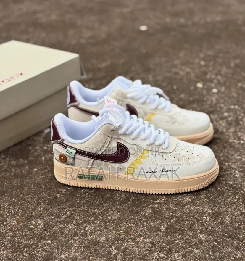 Panda Prank Nike Air Force 1 Sneakers