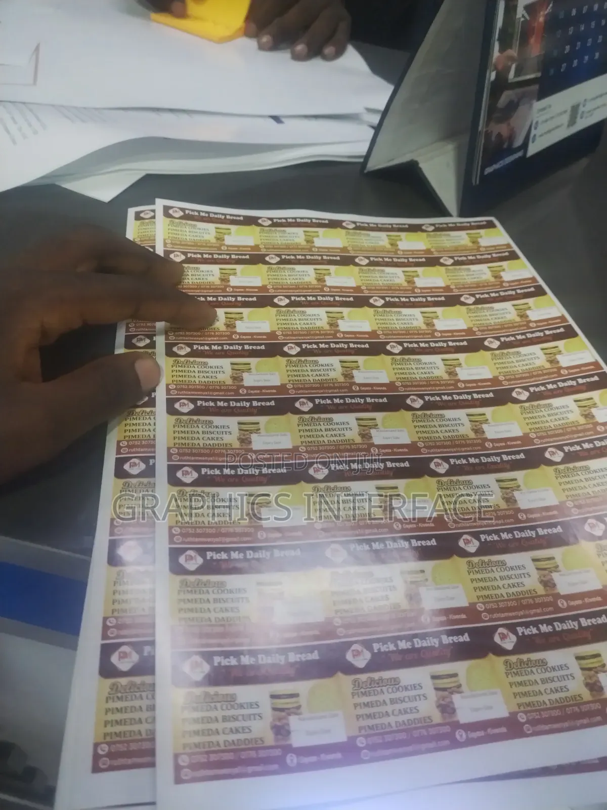 Product Stickers,Posters,Flyers,Bronchures
