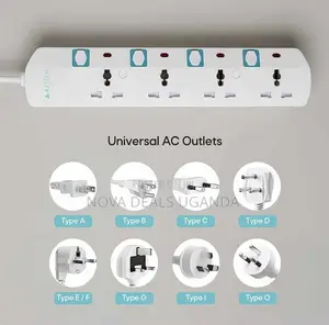 The G T 4-Way Uk Extension Cable Socket Power Extension Board