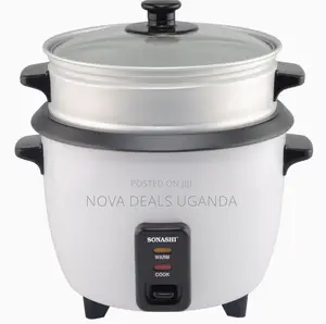 Sonashi 1.8l Electric Rice Cooker Stainless Steel Pot