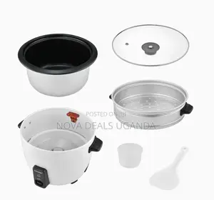 Sonashi 1.8l Electric Rice Cooker Stainless Steel Pot