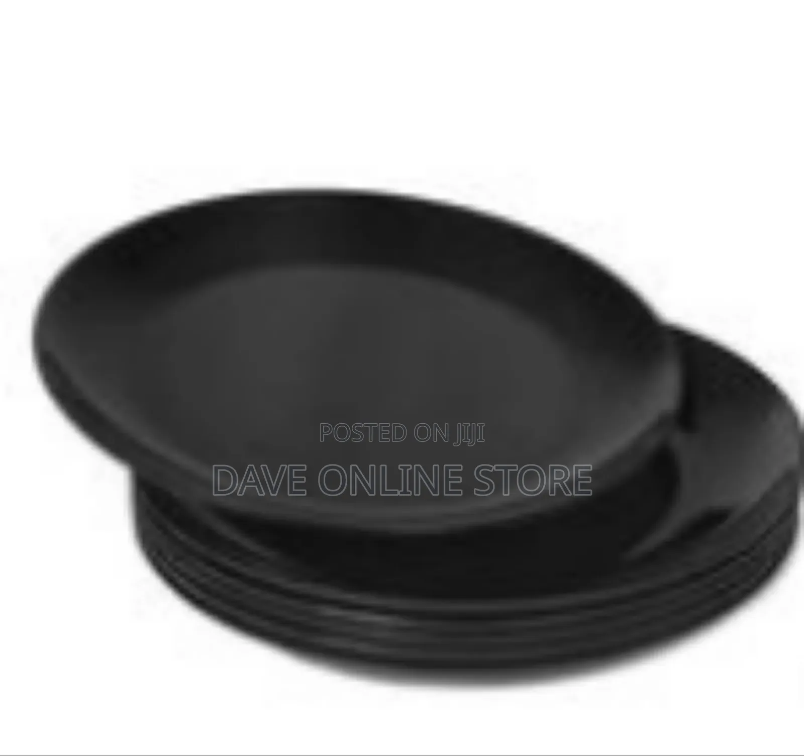 6 Piece Set of Ceramic Dinner Plates