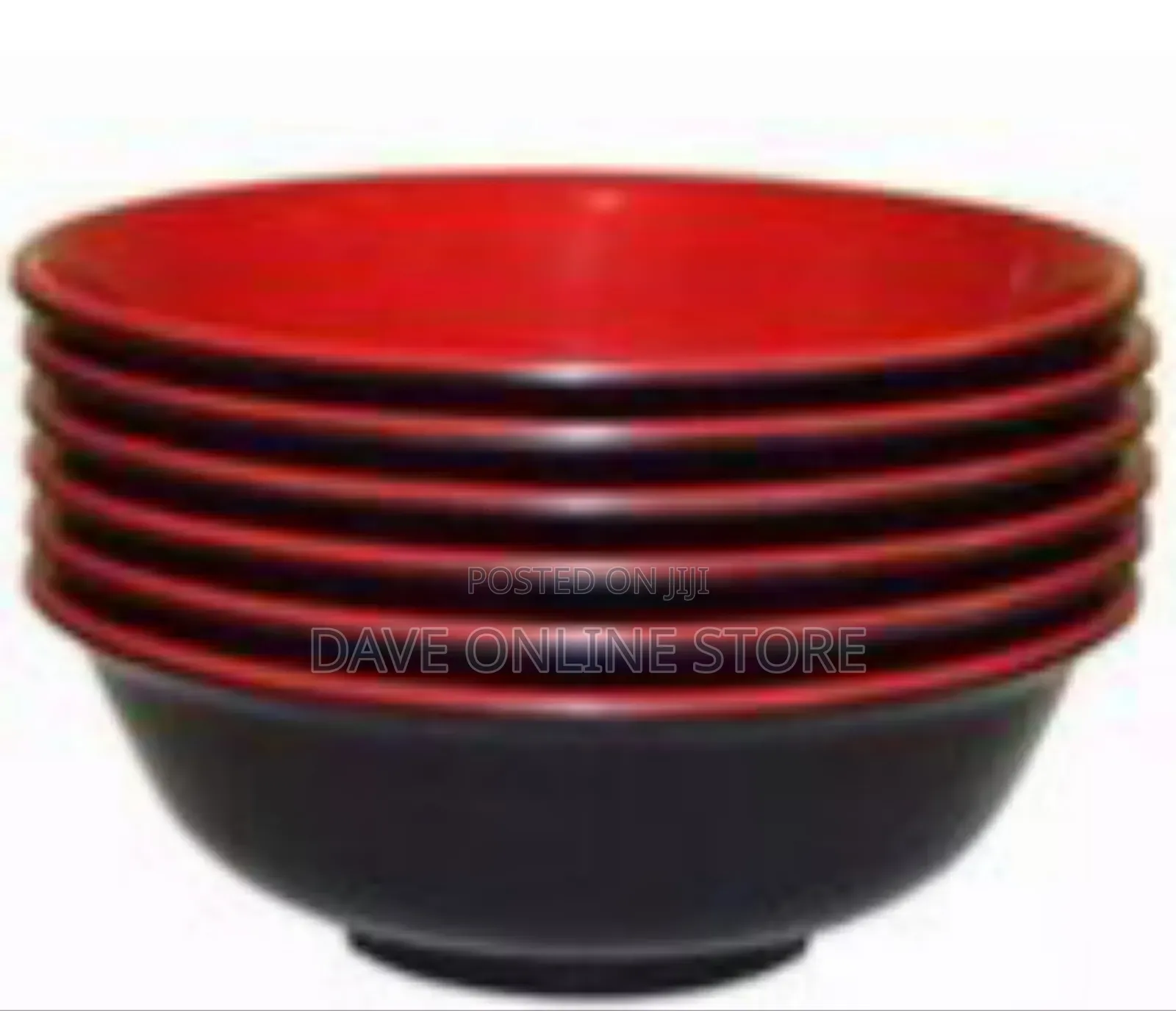 Set of 6 Melamine Soup Bowls