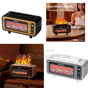 Tv Fireplace Flame Aromatherapy Air Humidifier Usb Essential Oil