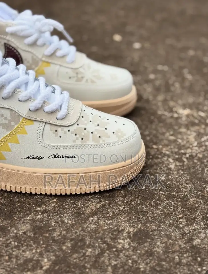 Panda Prank Nike Air Force 1 Sneakers