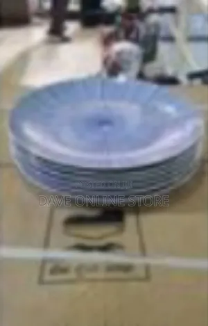 6 Piece Set of Ceramic Dinner Plates
