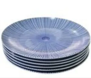 6 Piece Set of Ceramic Dinner Plates