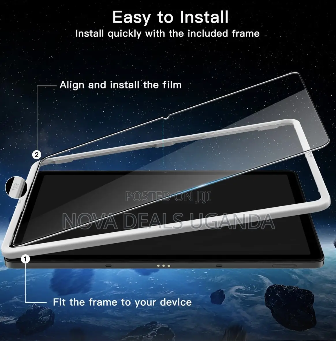 Samaung Galaxy Tab A9 Plus/A11 Tempered Glass Tablet Screen Protector