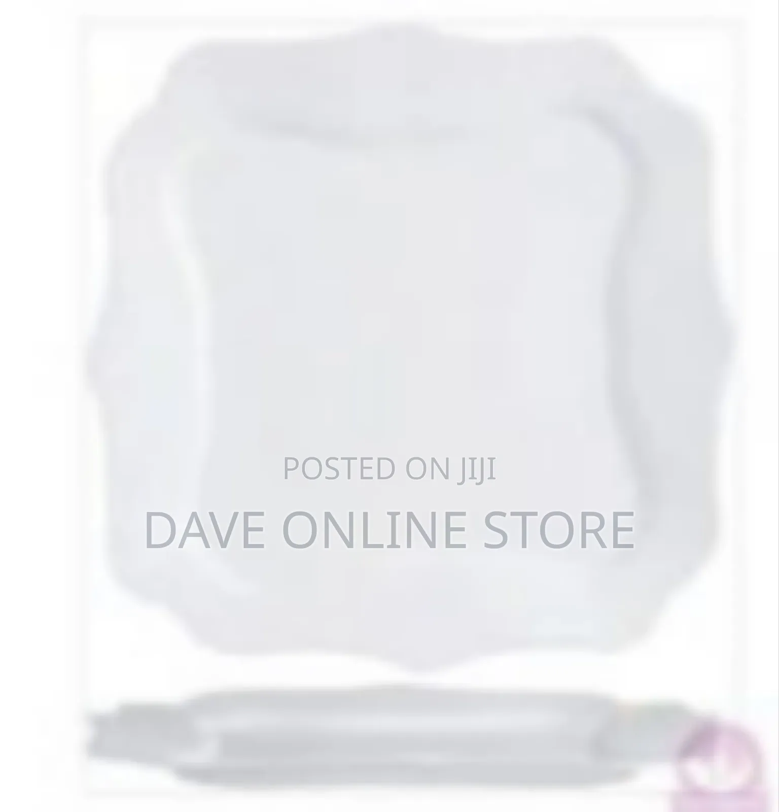 6 Pieces Set of Porcelain Desert Plates
