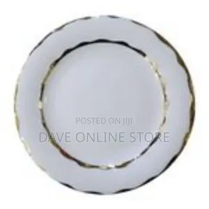 6 Piece Set of Elegant Ceramic Plates