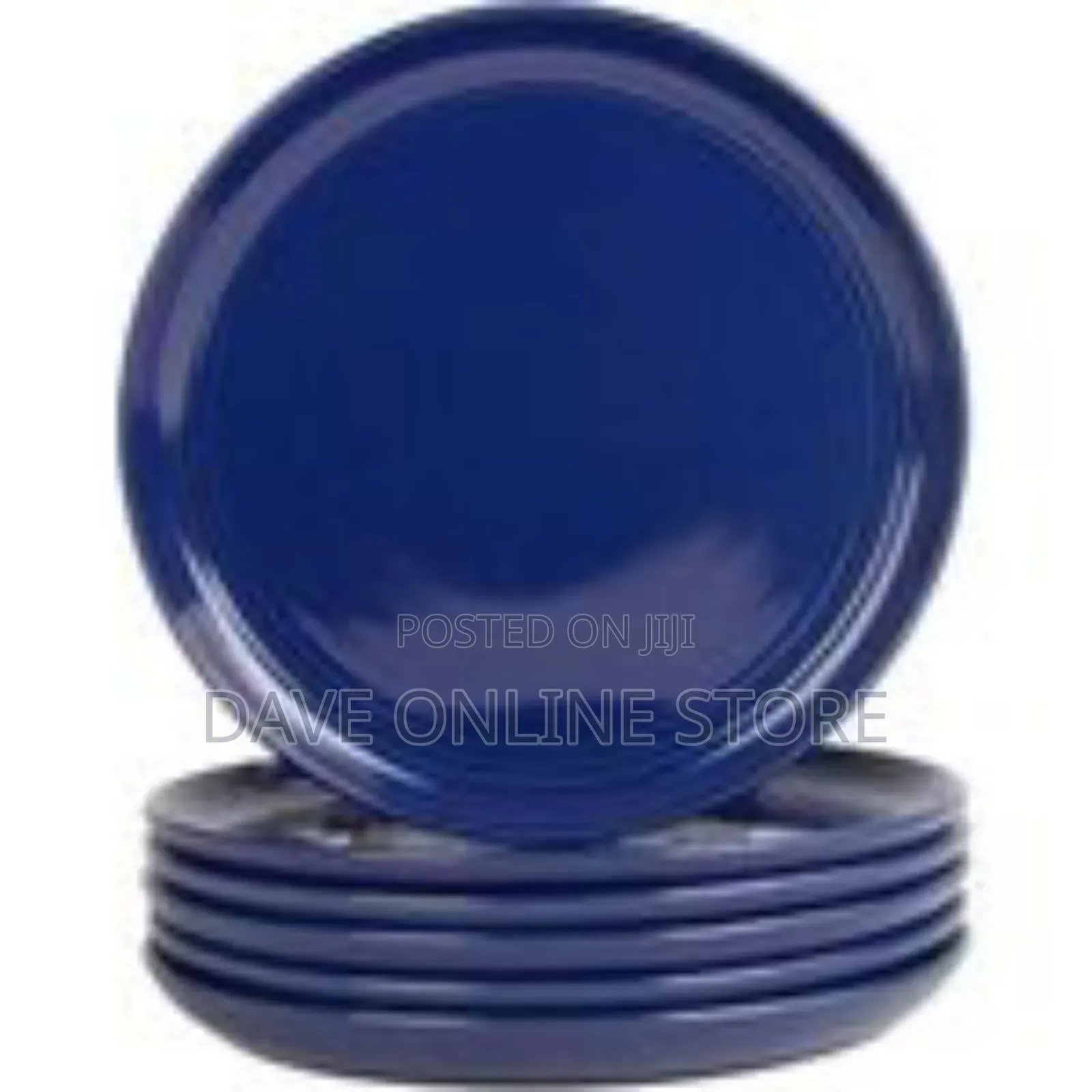 Set of 6 Ceramic Dinner Plates