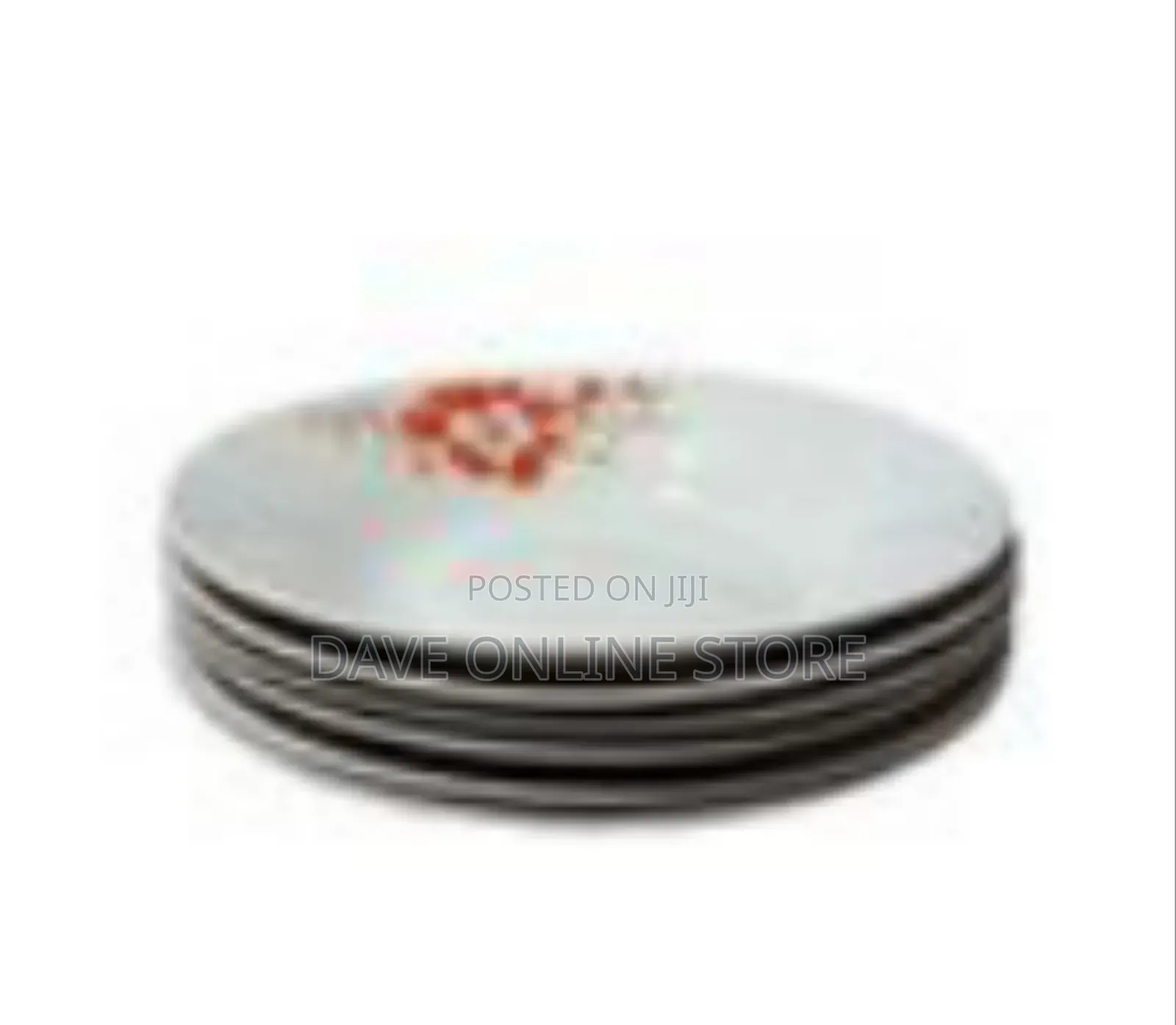 6 Piece Set of Ceramic Soup Plates