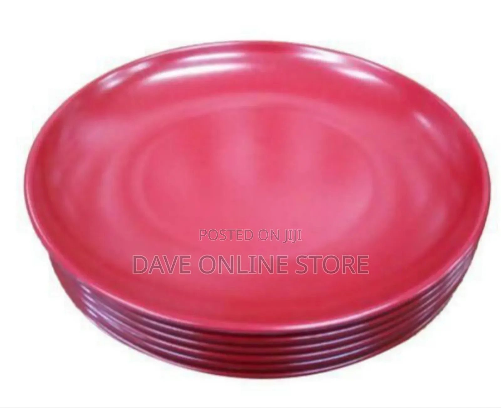 6 Pieces Melamine Dinner Plates