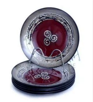 Set of 6 Ceramic Dinner Plates