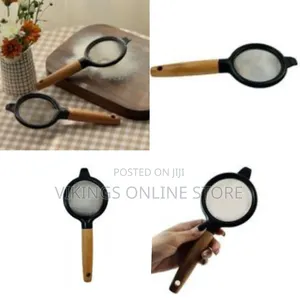 1 Piece of Fine Mesh Stainless Steel Colander, Strainer Spoon Extra