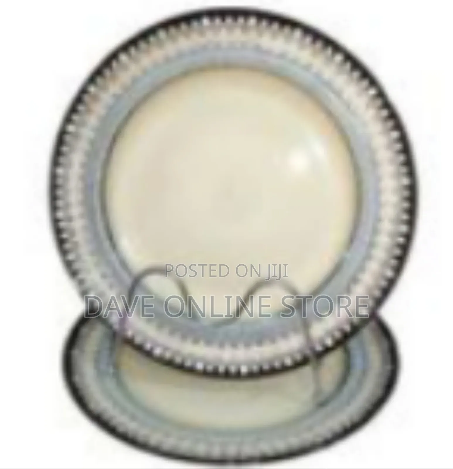 Set of 6 Decorative Ceramic Serving Plates
